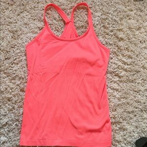 Coral Racerback Tank Top